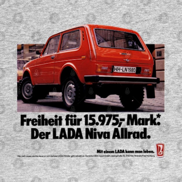 LADA NIVA - advert by Throwback Motors